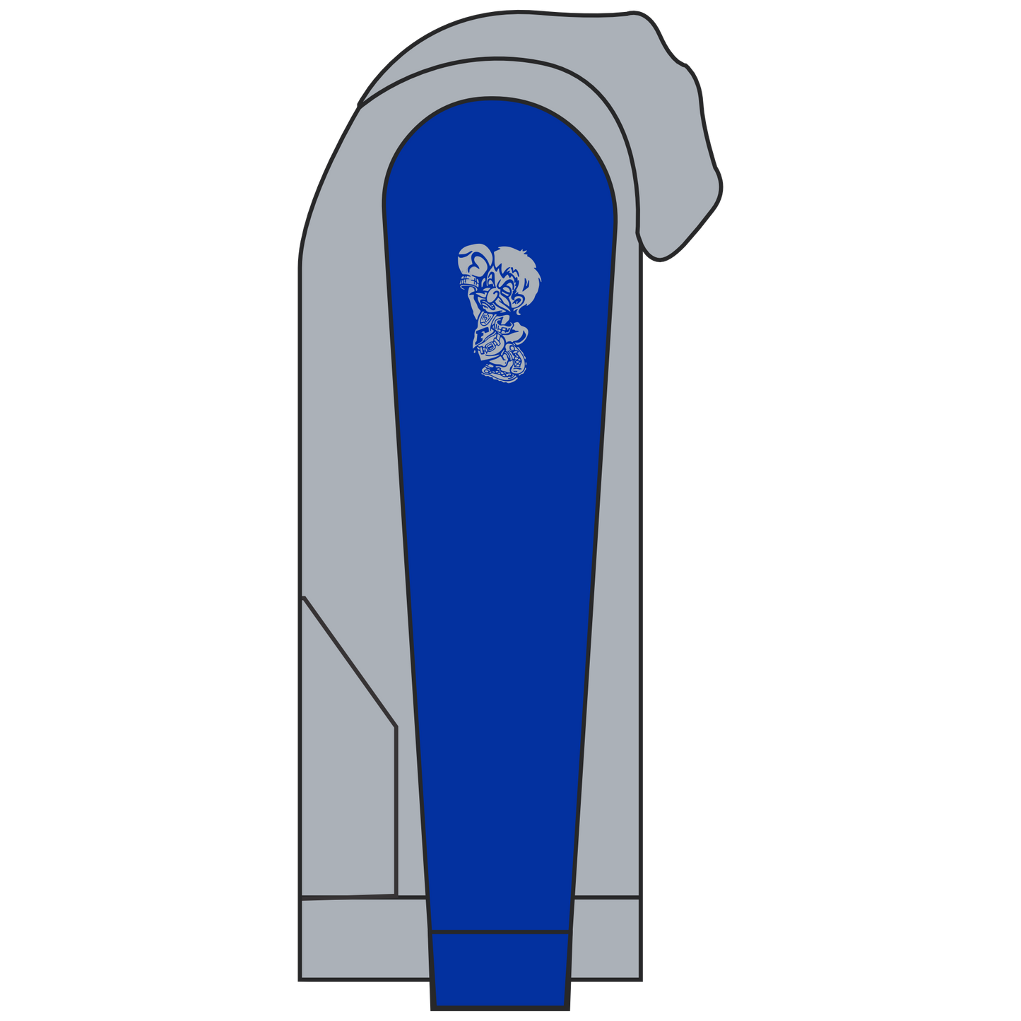 Freeburg Basketball Customized Sublimated Hoodie