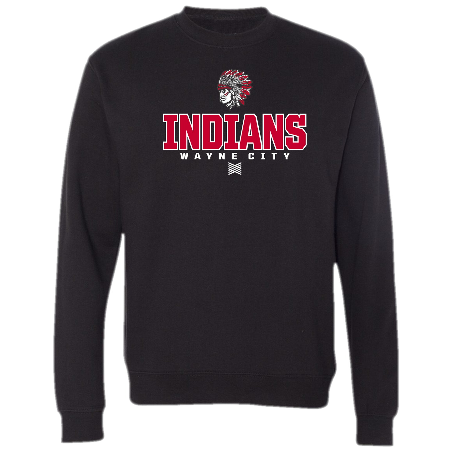 Wayne City Indians Crew-neck