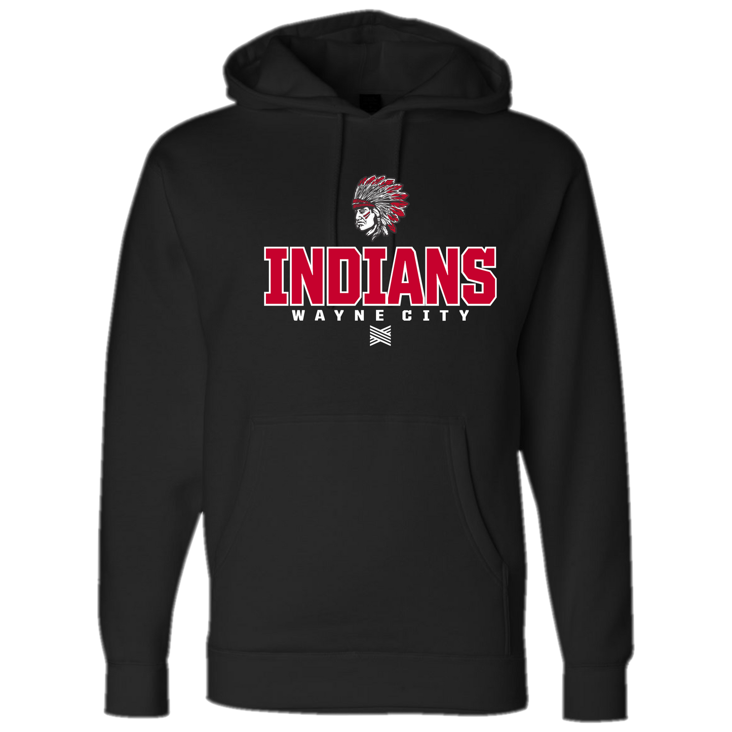 Wayne City Indians Hoodie
