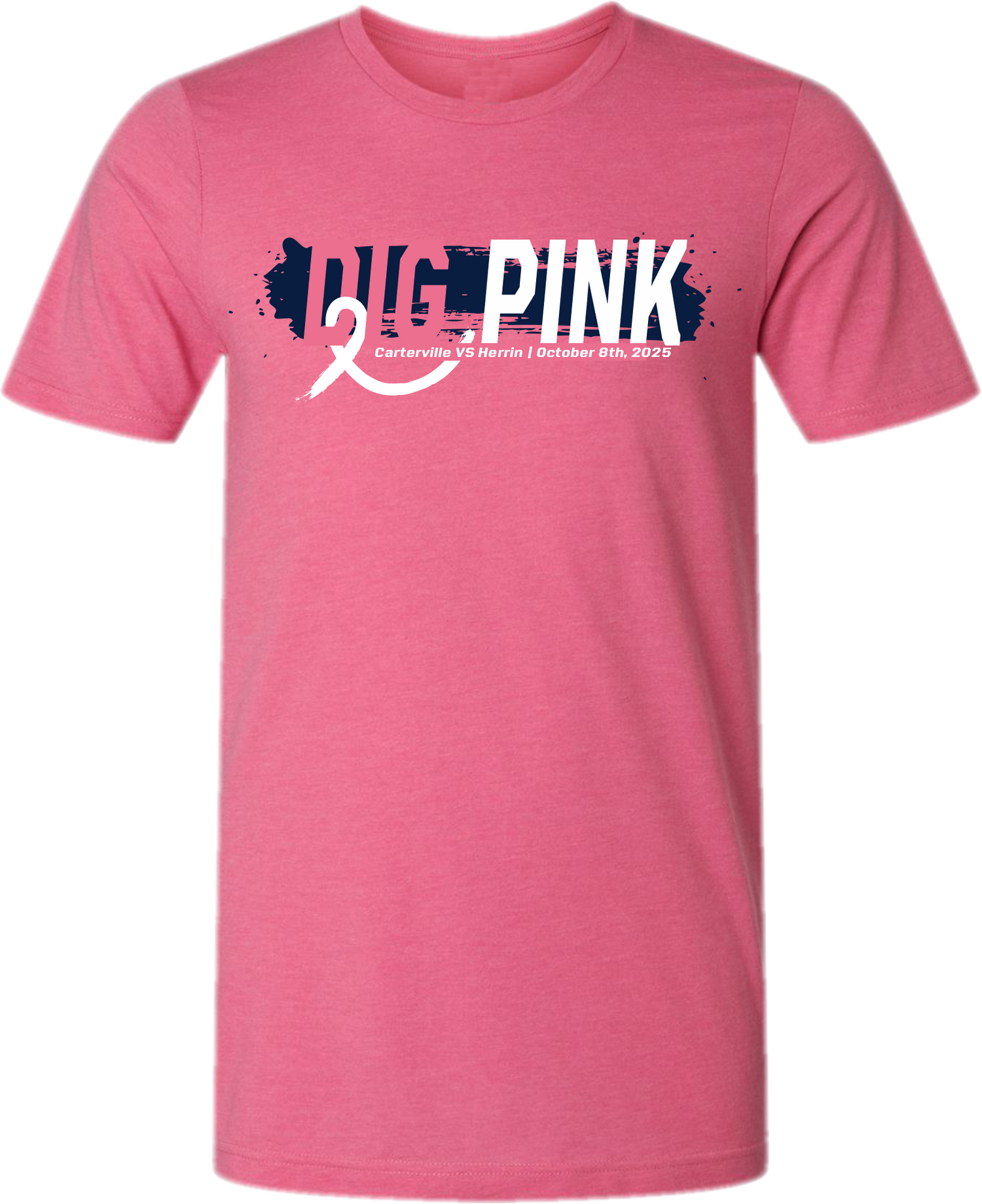 Carterville Vs. Herrin PinkOut Volleyball Store