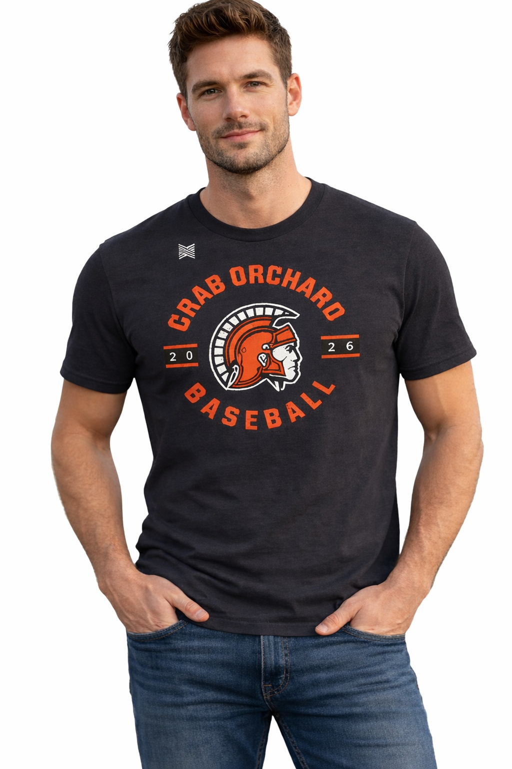 Crab Orchard Trojans Baseball Tee