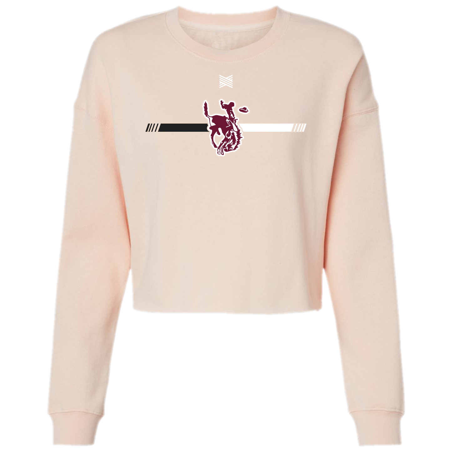BCHS Horse and Rider Women's Cropped Crewneck