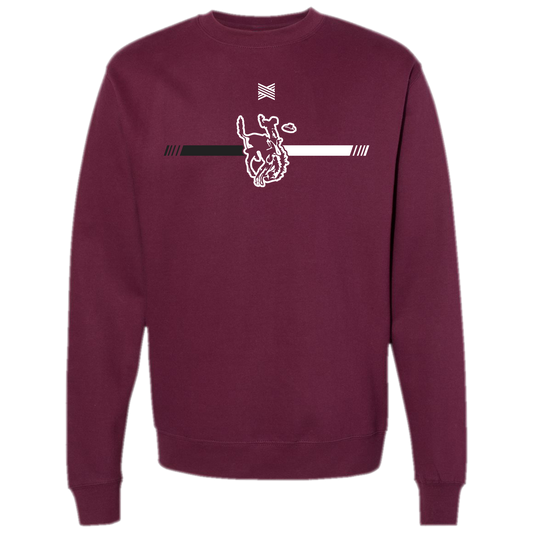 BCHS Horse and Rider Crewneck
