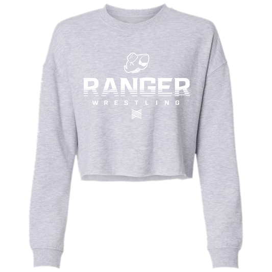 Ranger Wrestling Women's Crop Crewneck