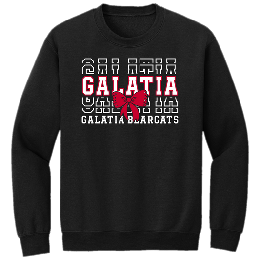 Galatia Bearcats Bow Crewneck