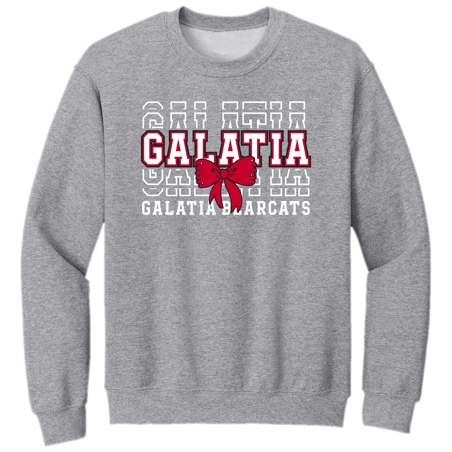 Galatia Bearcats Bow Crewneck