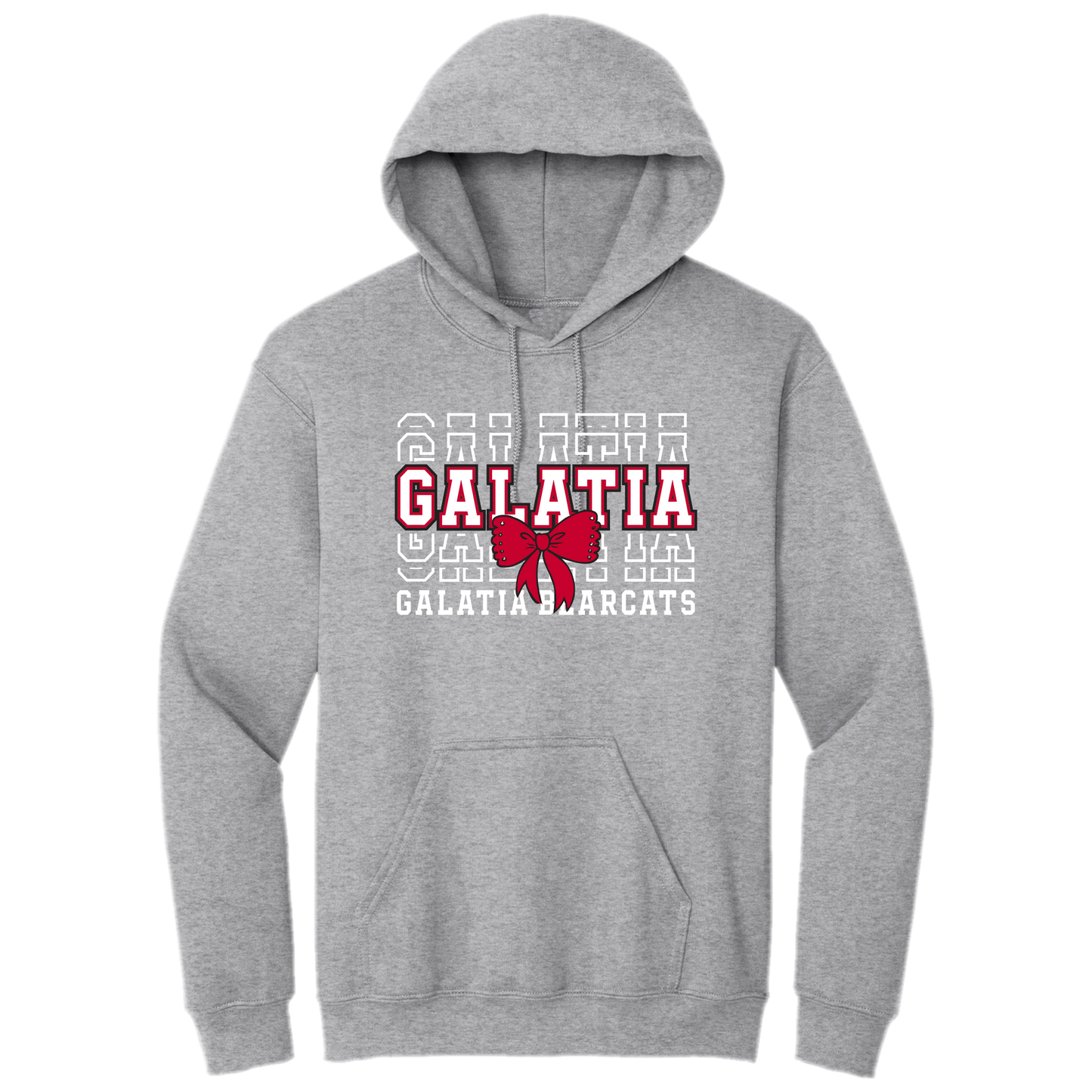 Galatia Bearcats Bow Hoodie