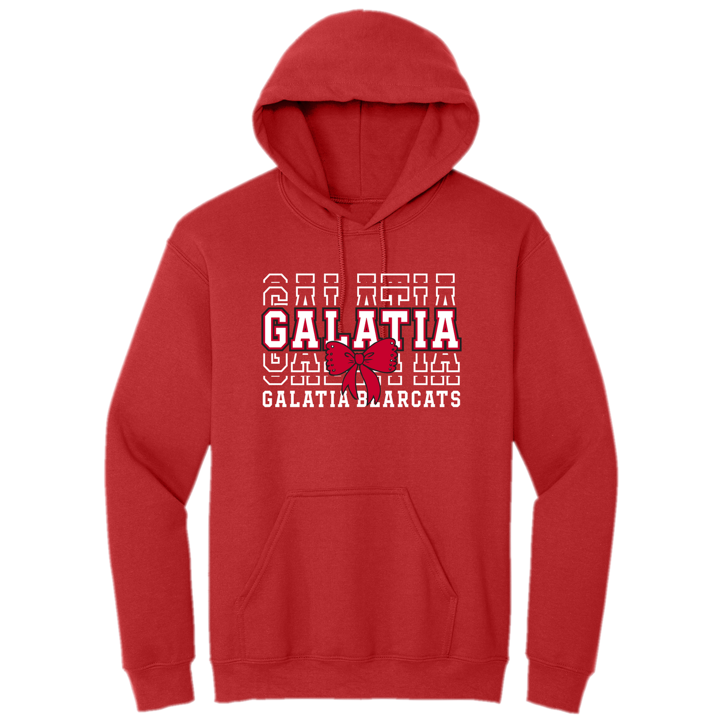 Galatia Bearcats Bow Hoodie