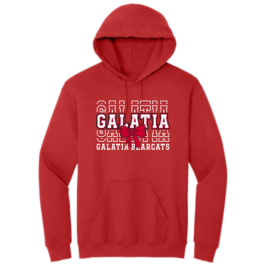 Galatia Bearcats Bow Hoodie