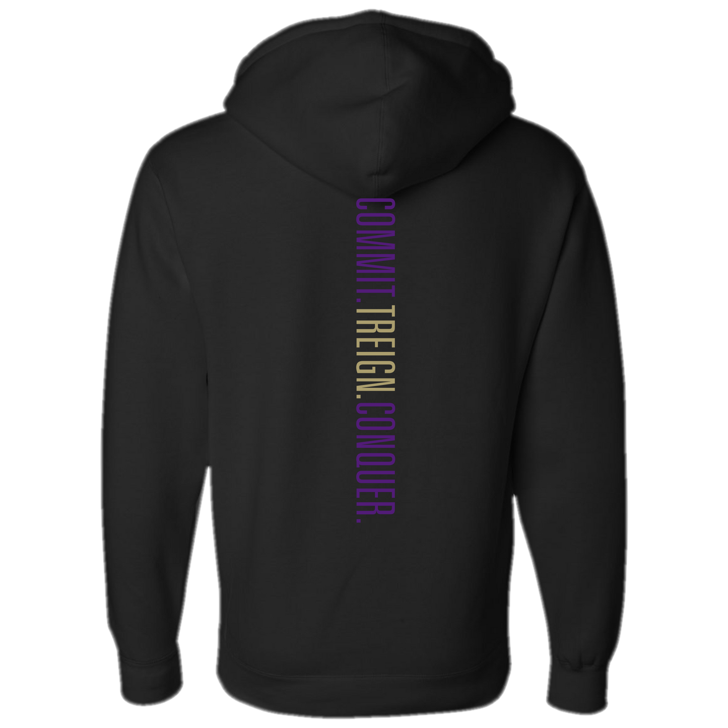 Eagle Basketball - Commit. Treign. Conquer. Hoodie