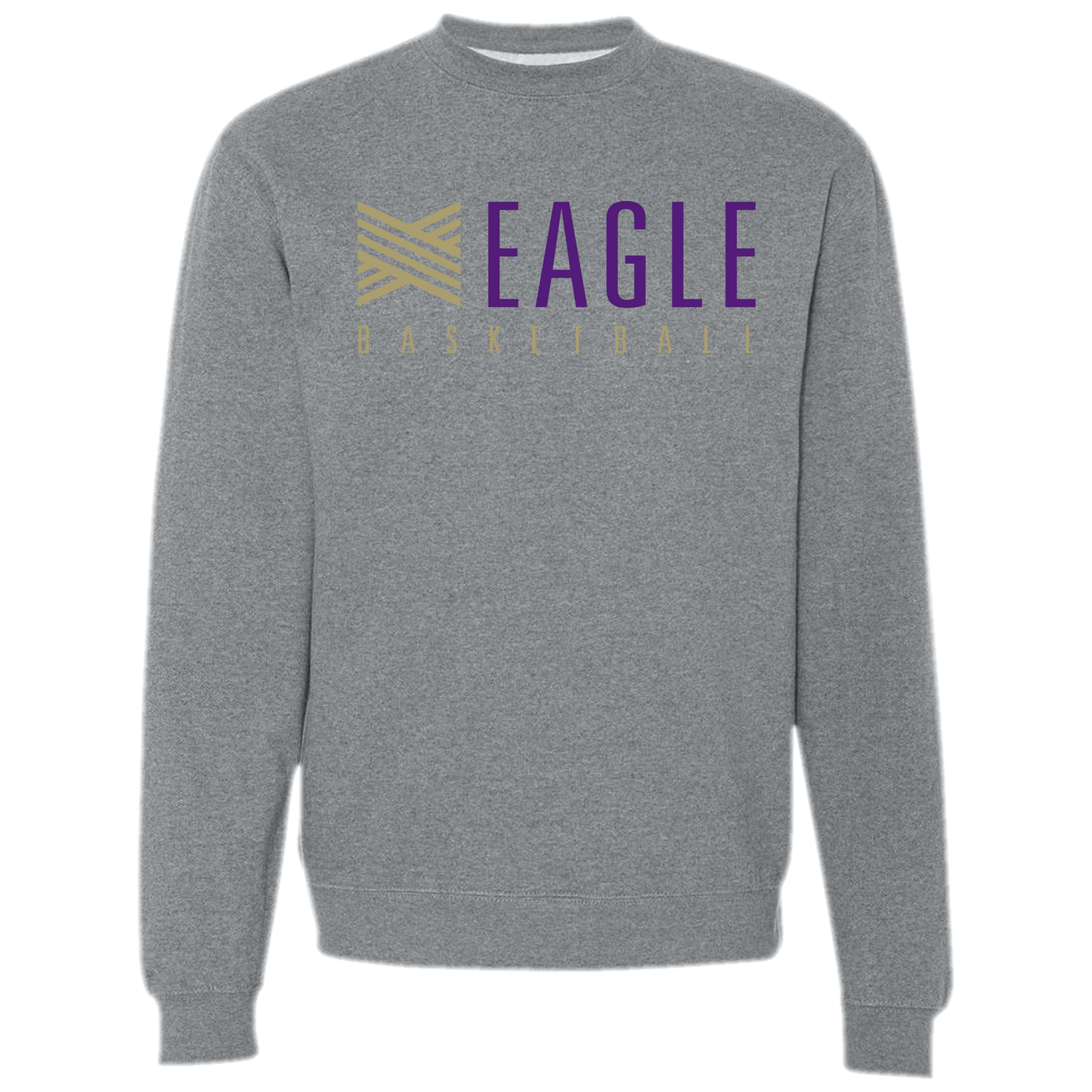 Eagles Basketball Commit. Treign. Conquer. Crewneck