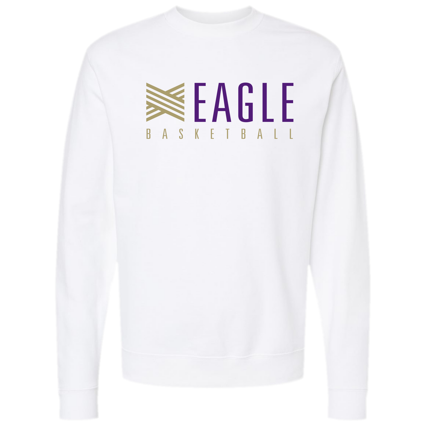 Eagles Basketball Commit. Treign. Conquer. Crewneck