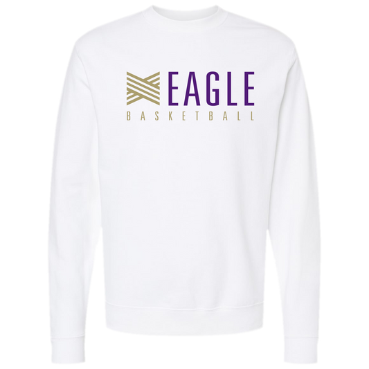 Eagles Basketball Commit. Treign. Conquer. Crewneck