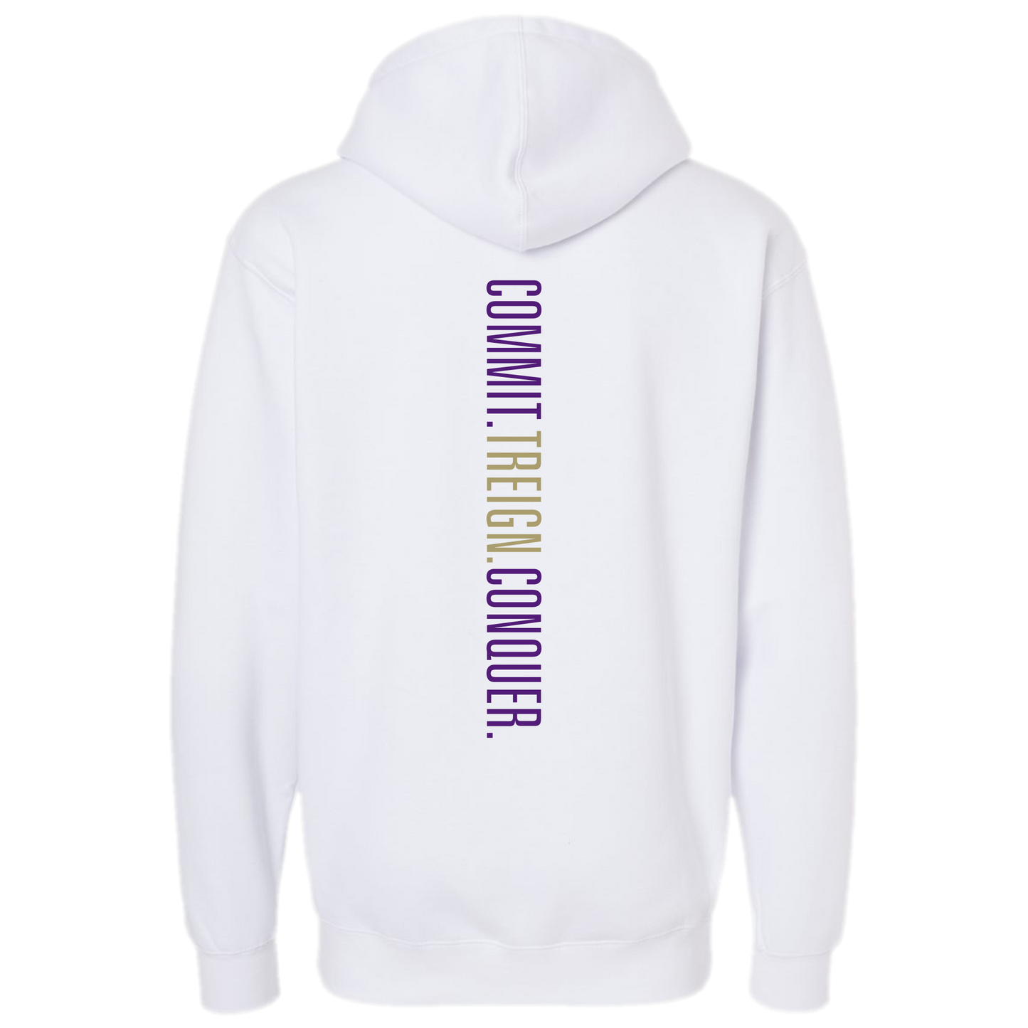 Eagle Basketball - Commit. Treign. Conquer. Hoodie