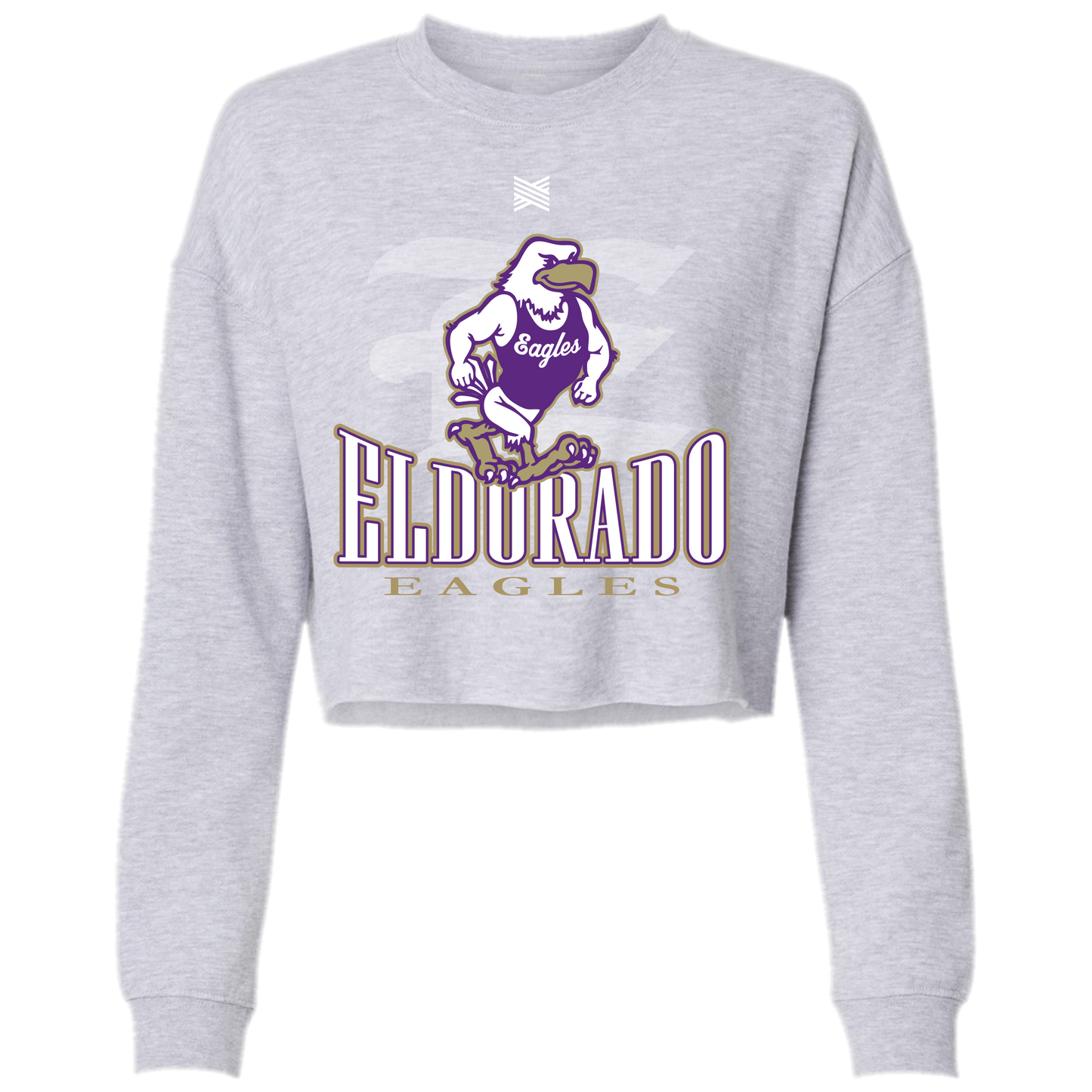 Eldorado Struttin' Eagle Women's Cropped Crewneck