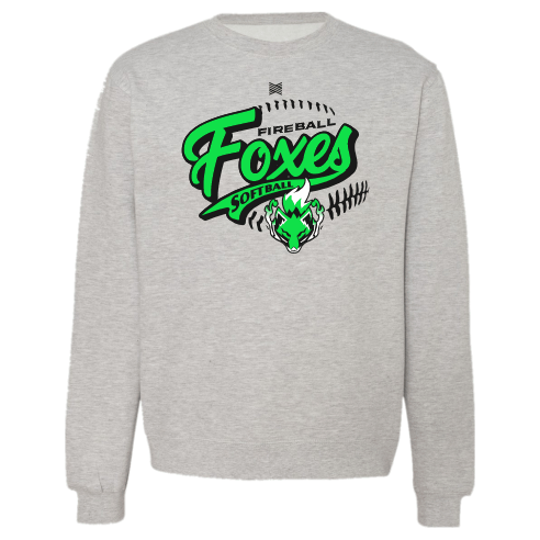 Fireball Foxes New Logo Crew Sweatshirt