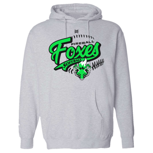 Fireball Foxes New Logo Adult Hoodie