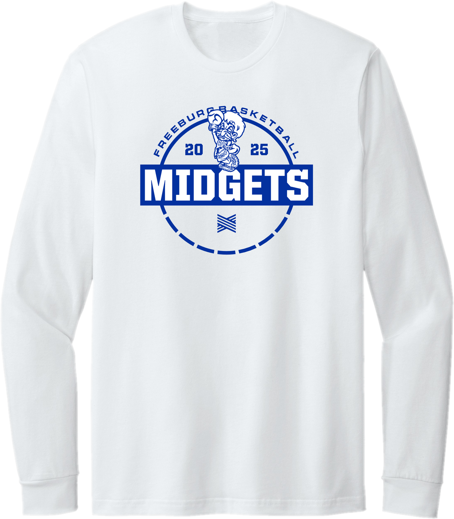 Freeburg Midgets Basketball Long Sleeve Tee