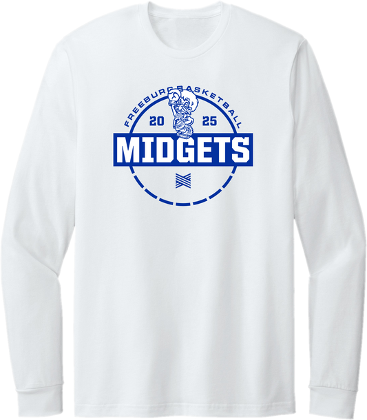 Freeburg Midgets Basketball Long Sleeve Tee