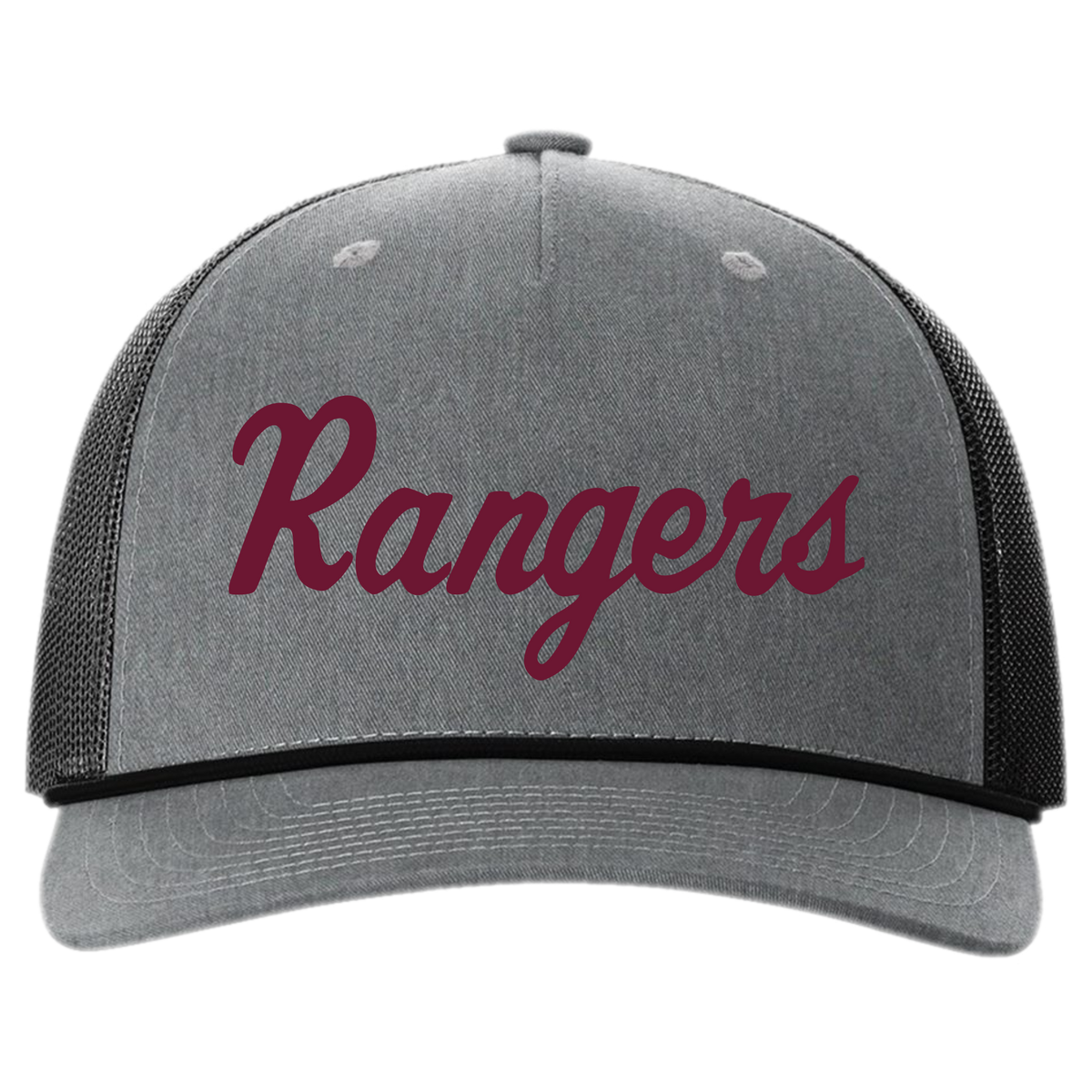 Rangers Cursive Trucker with Rope Cap – Treign Team Sales