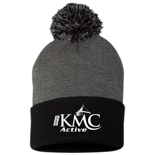 KMC Fall Pom-Pom Beanie