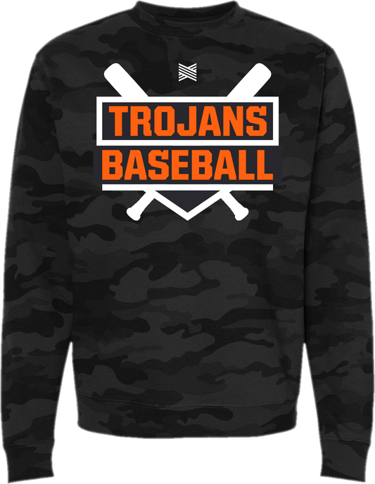 Trojans Baseball Crewneck