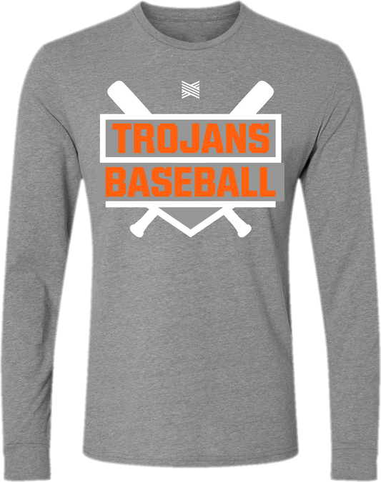 Trojans Baseball Long Sleeve