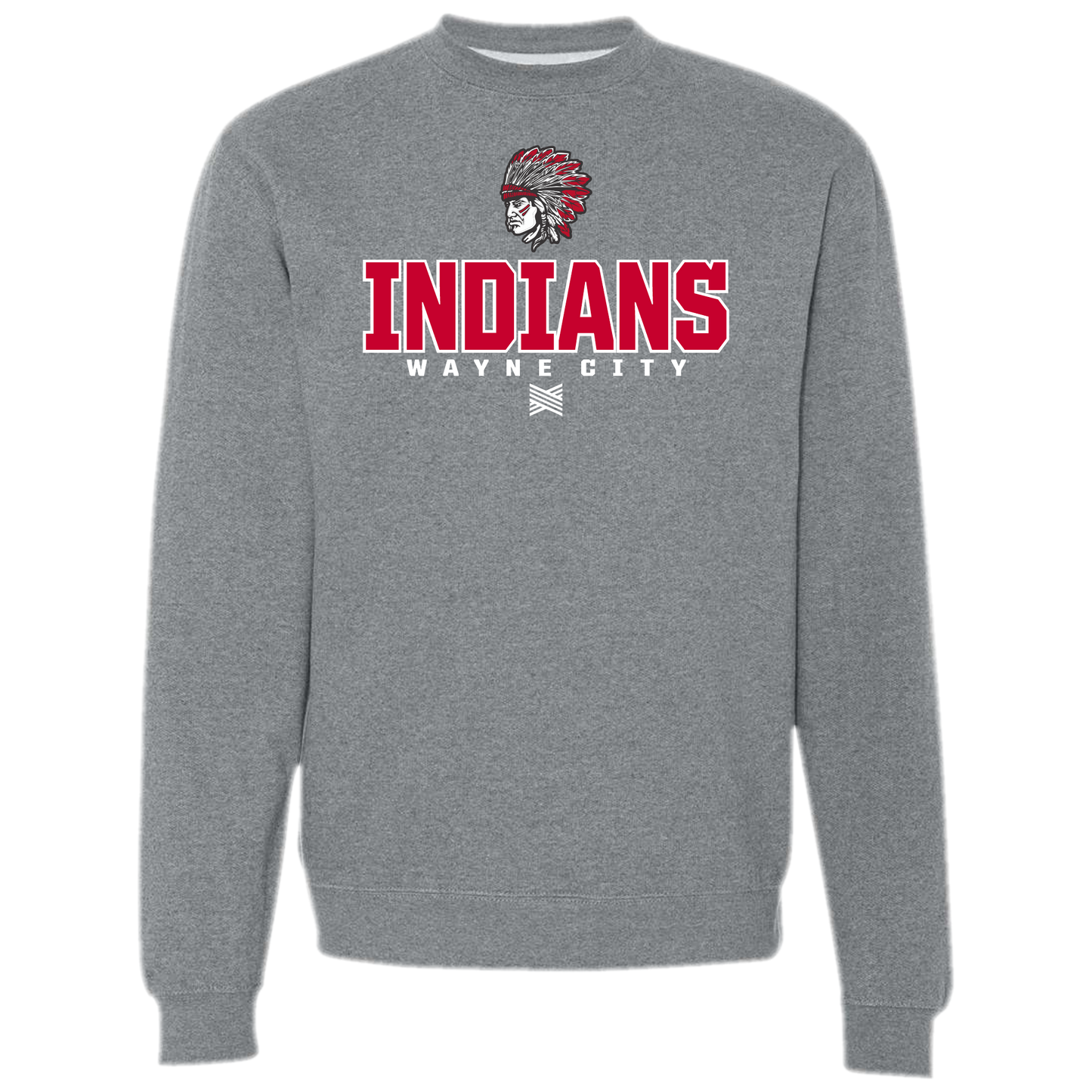 Wayne City Indians Crew-neck