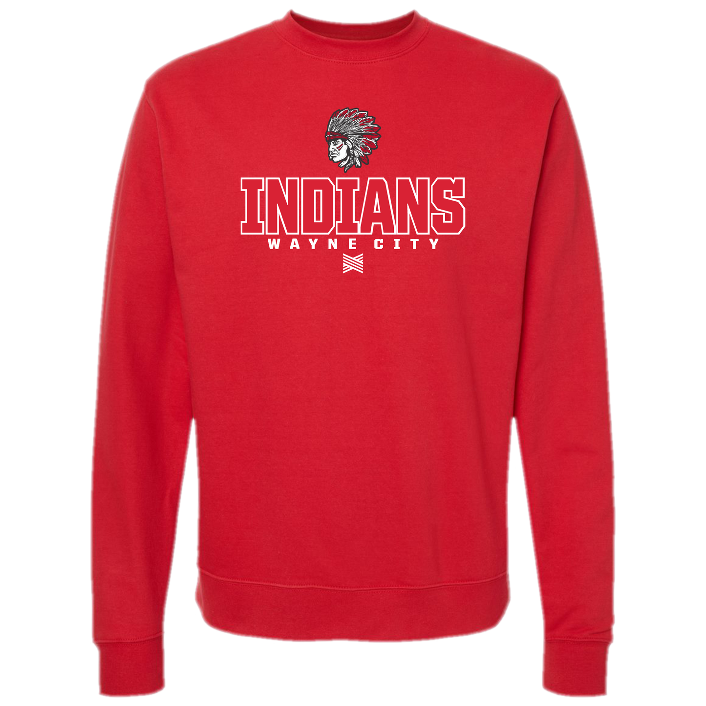 Wayne City Indians Crew-neck