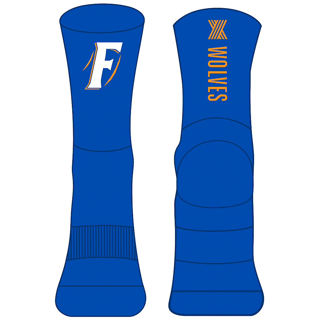 Flora Wolves Socks
